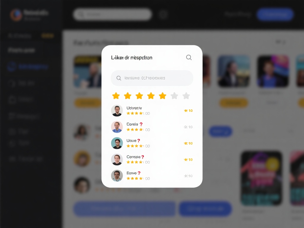 在一些网站或者应用中，用户评论与评分系统是极为有用