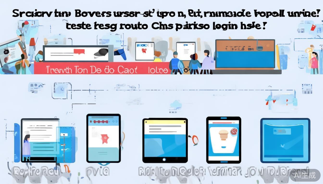 部分用户使用不兼容的浏览器或设备登录，也可能出现问